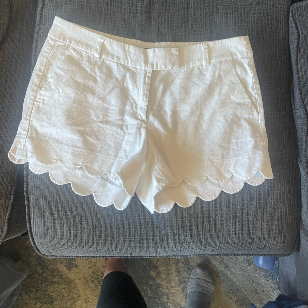 J by J.Crew scallop shorts